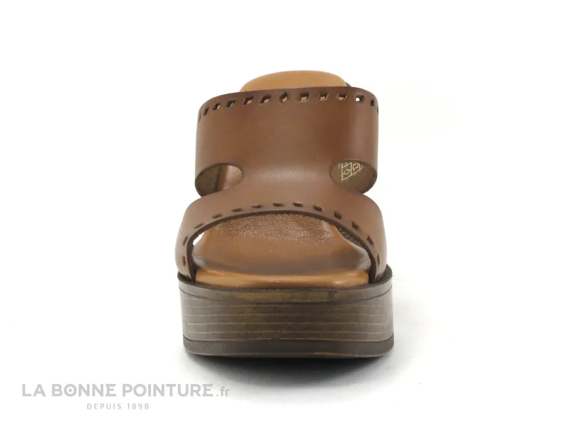 Achat chaussures Carla Tortosa Femme Mule, vente Carla Tortosa 89226 - Mule talon haut Femme - cuir marron