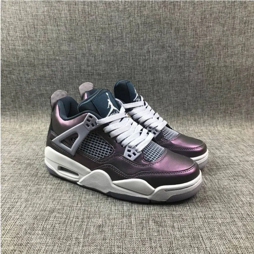 Baskets air Jordan 4 GS Monsoon Blue