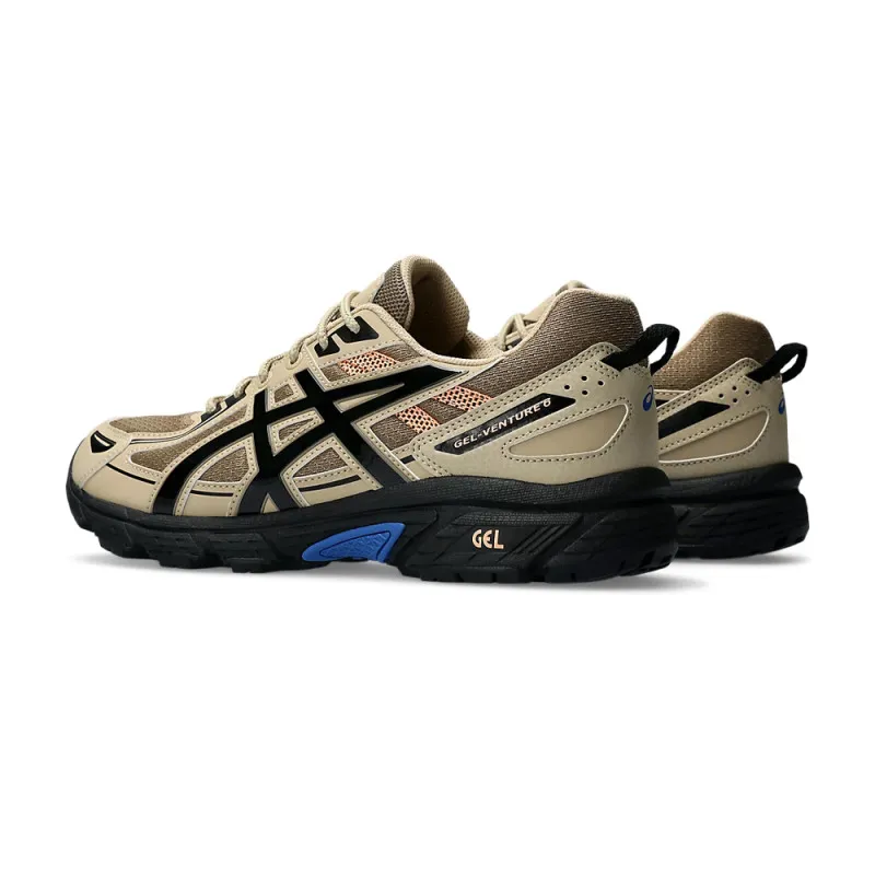 BASKETS ASICS GEL-VENTURE 6 BEIGES ET NOIRES