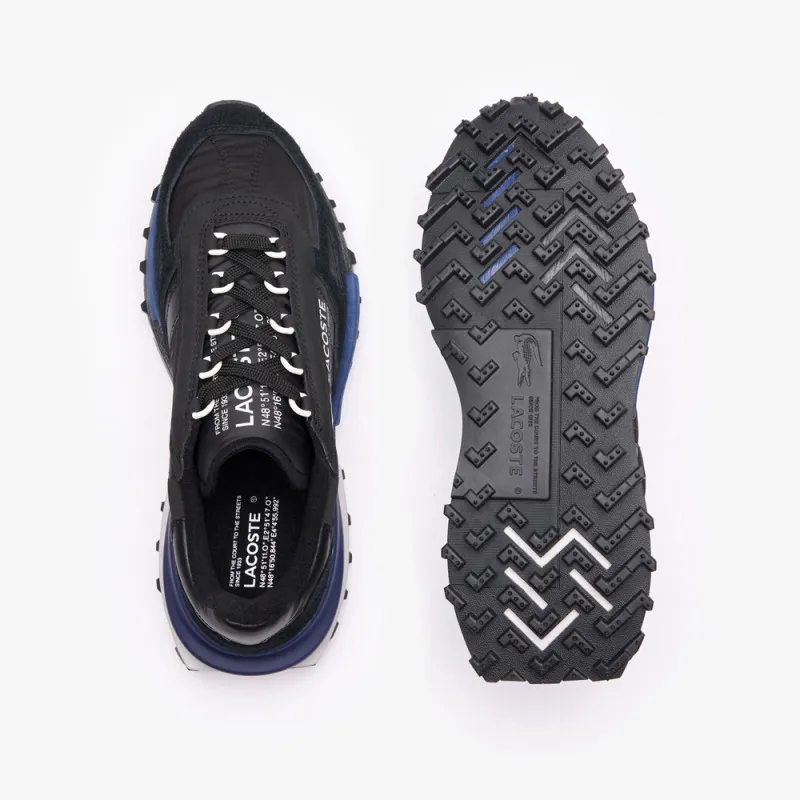 BASKETS LACOSTE ELITE ACTIVE NOIRES ET BLEUES