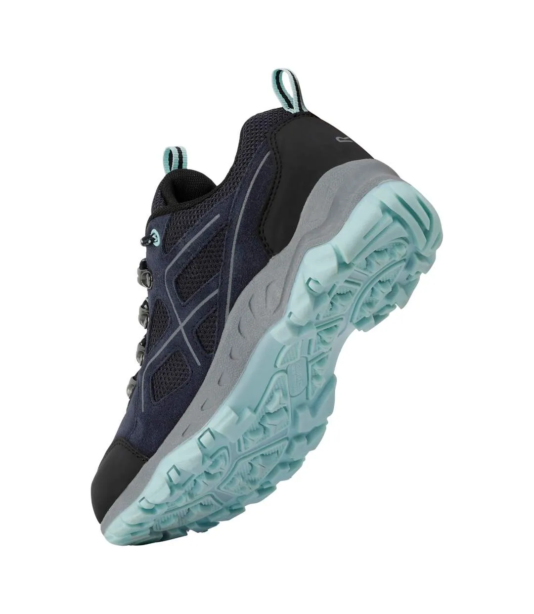 Baskets vendeavour femme bleu marine / bleu turquoise pâle Regatta