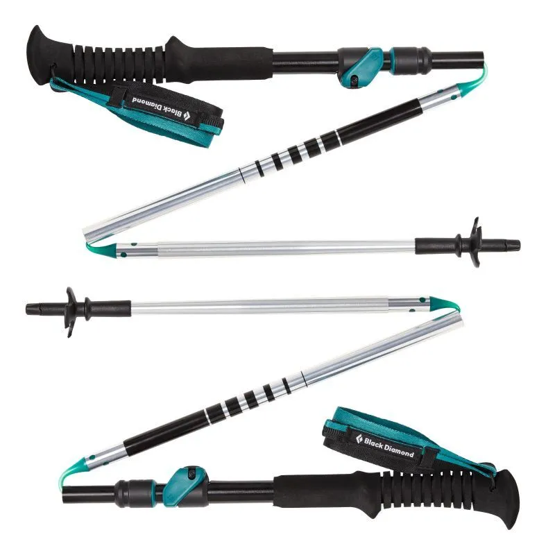 Black Diamond Women's Distance FLZ Z-Poles - Bâtons trail femme | Hardloop