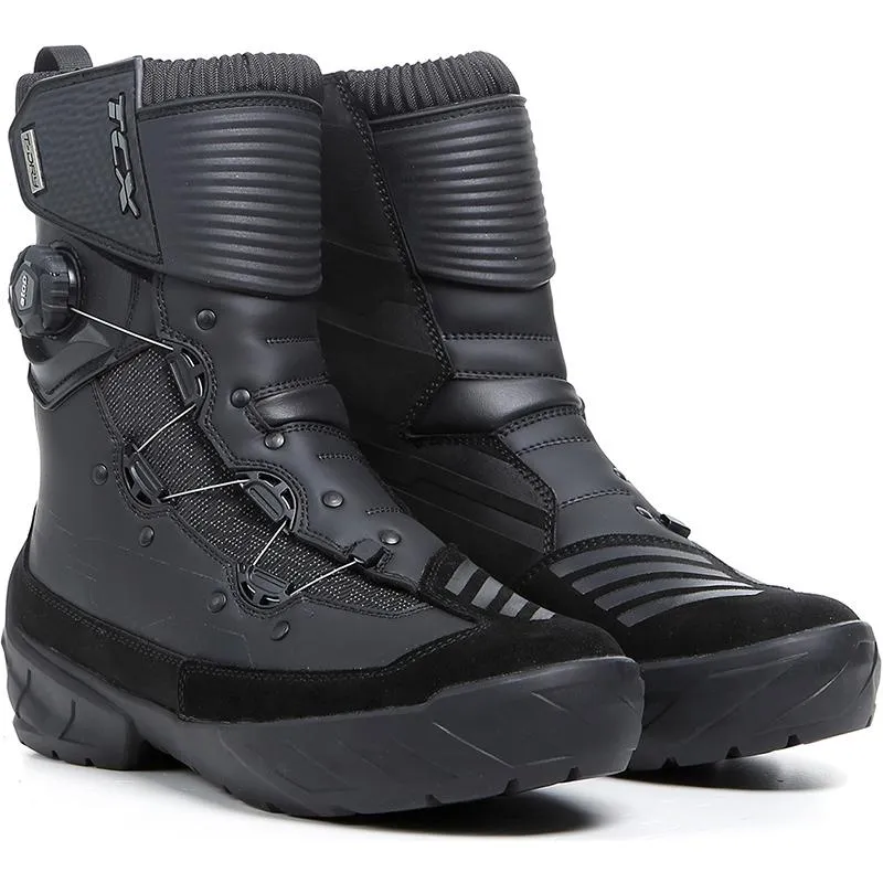 Bottes INFINITY 3 MID Waterproof TCX NOIR - MAXXESS.FR, Bottes moto