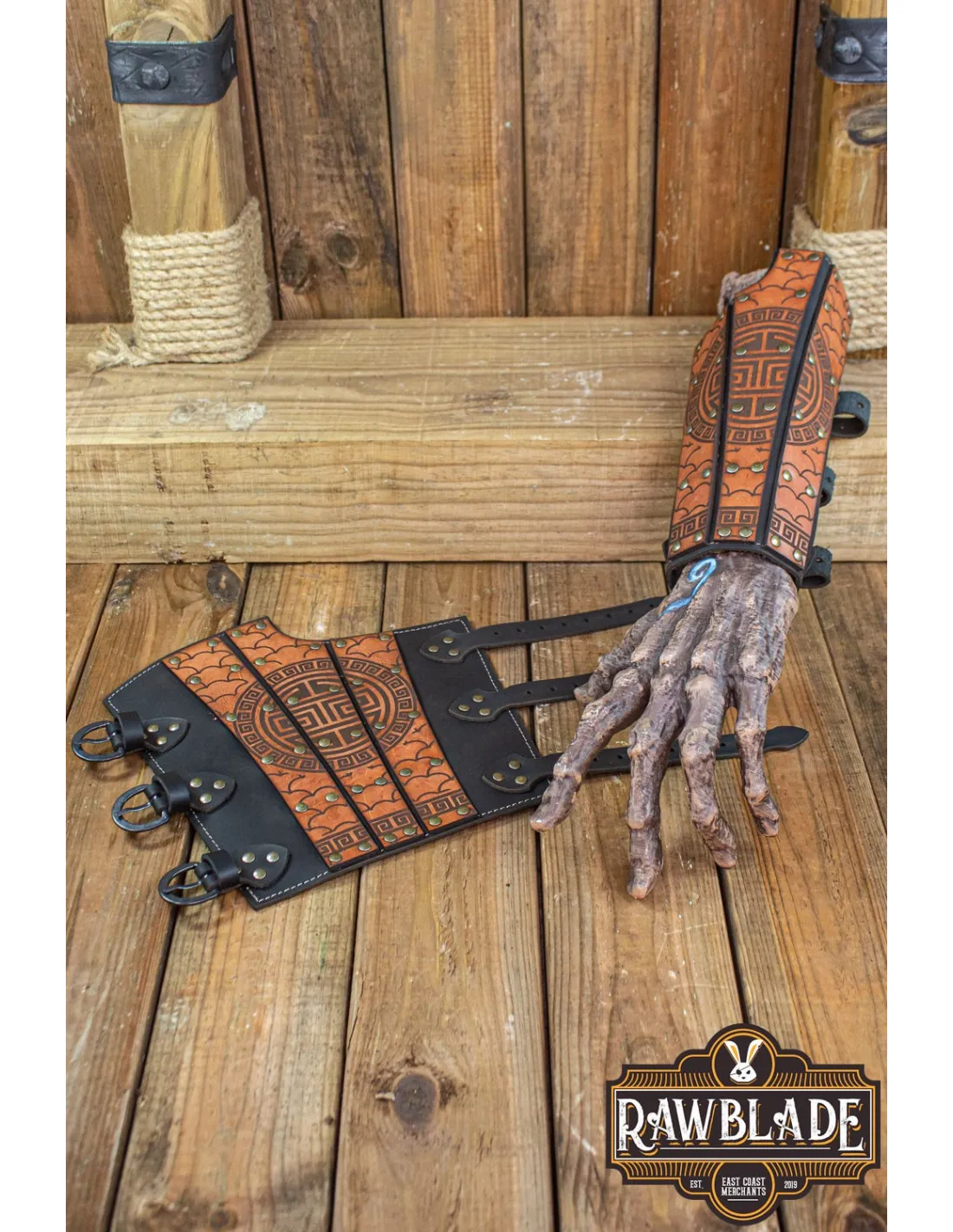 Brassards Jittu Jan - Noir ⚔️ Boutique Épées