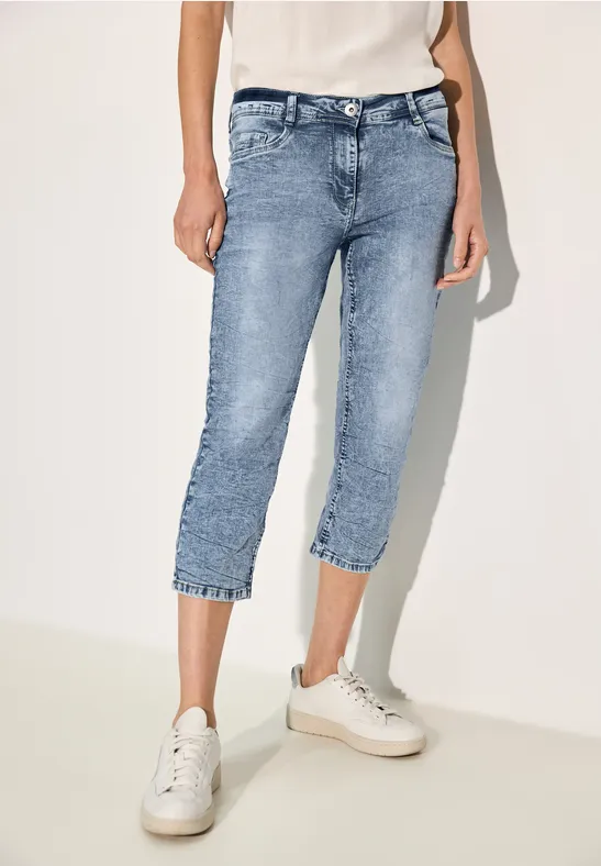 CECIL Jeans 3/4 en coupe casual 