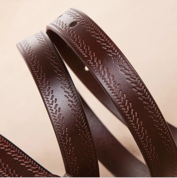 Ceinture Style Western Cuir