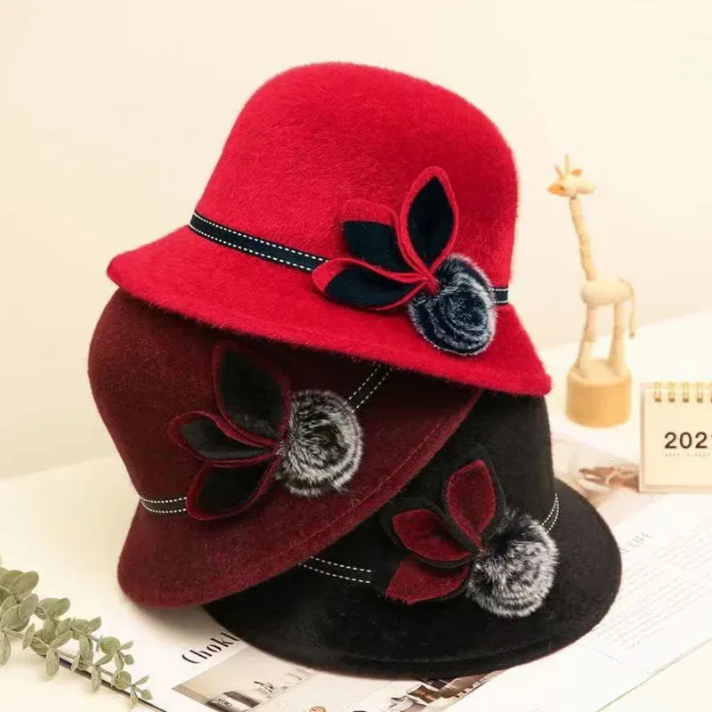 Chapeau cloche raffiné