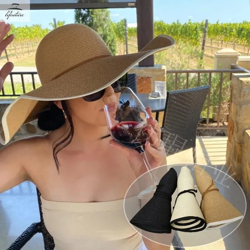 Chapeau de Paille Pliable