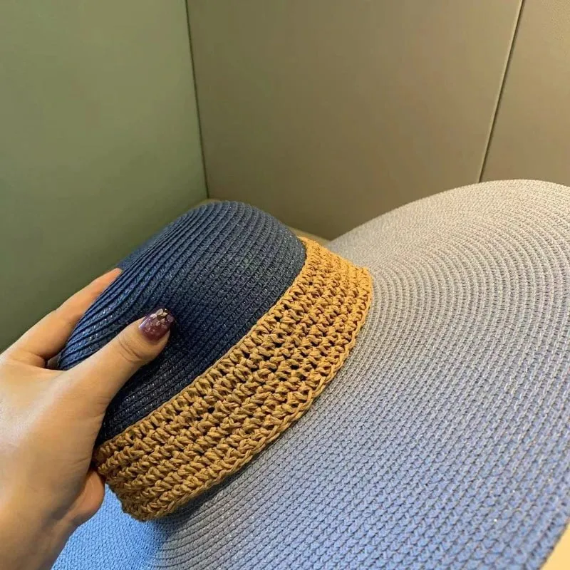 Chapeau de paille à grand bord