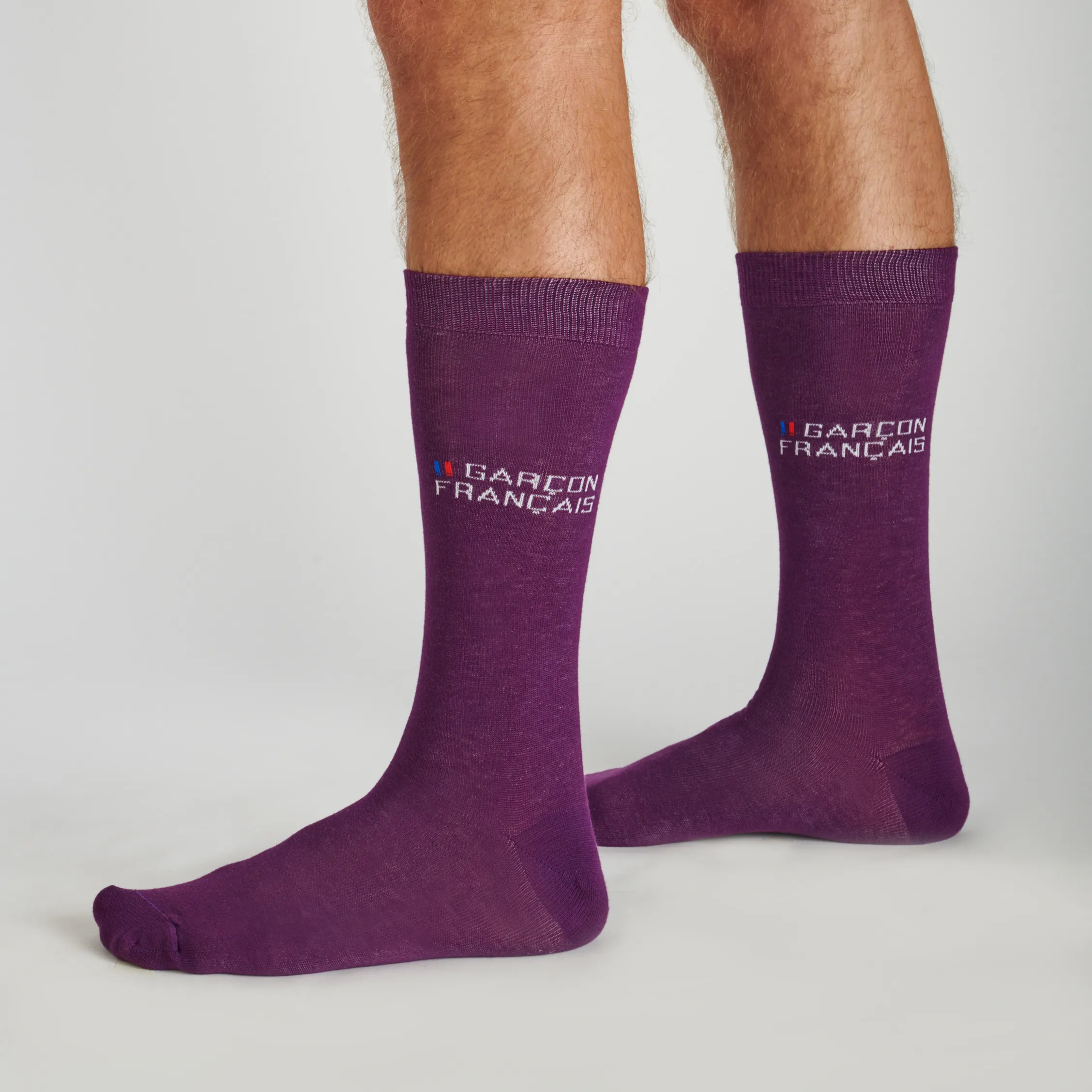 Chaussettes Aubergine