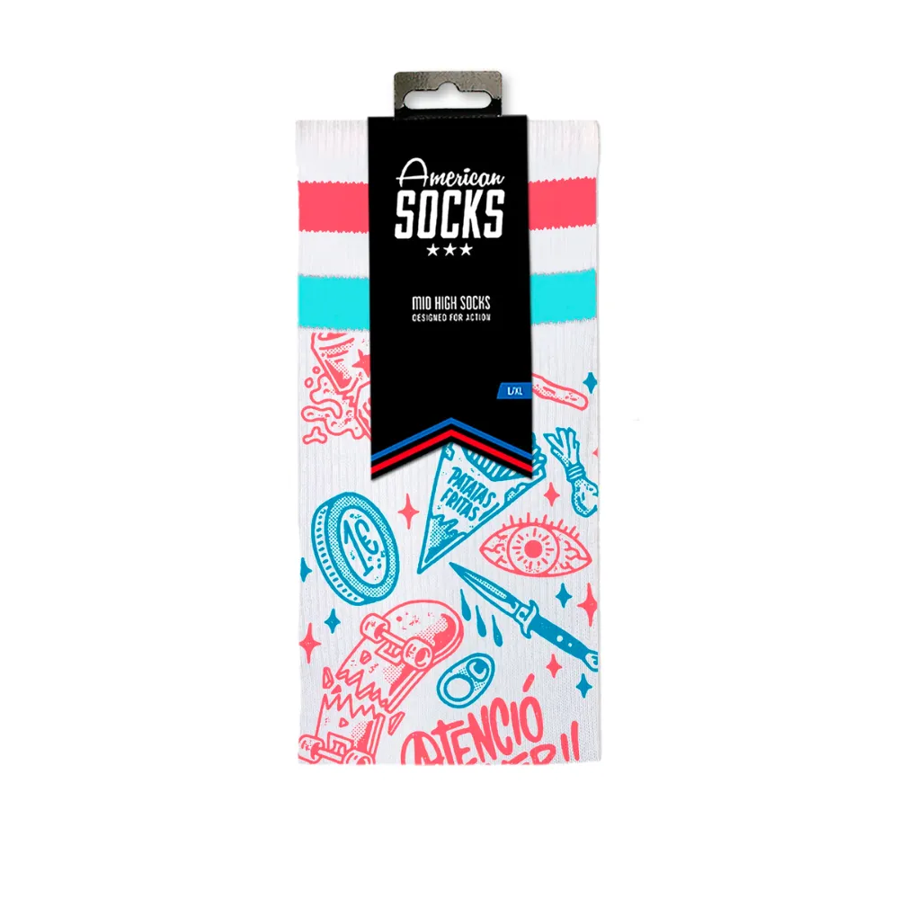 Chaussettes de patineur Bote cadeau