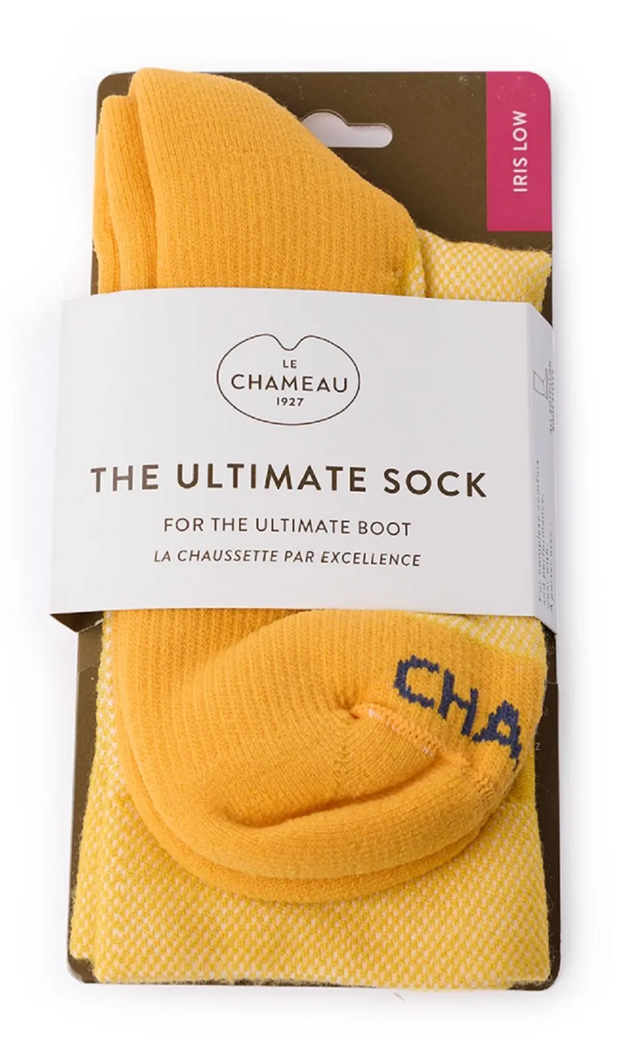 Chaussettes Le Chameau Women Iris Low Jaune