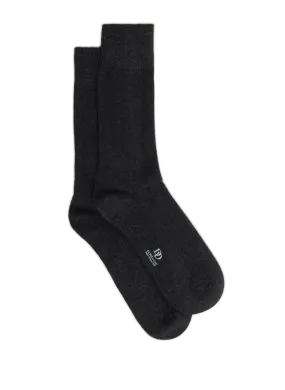DORÉ DORÉ  Chaussettes hautes en coton  - Gris