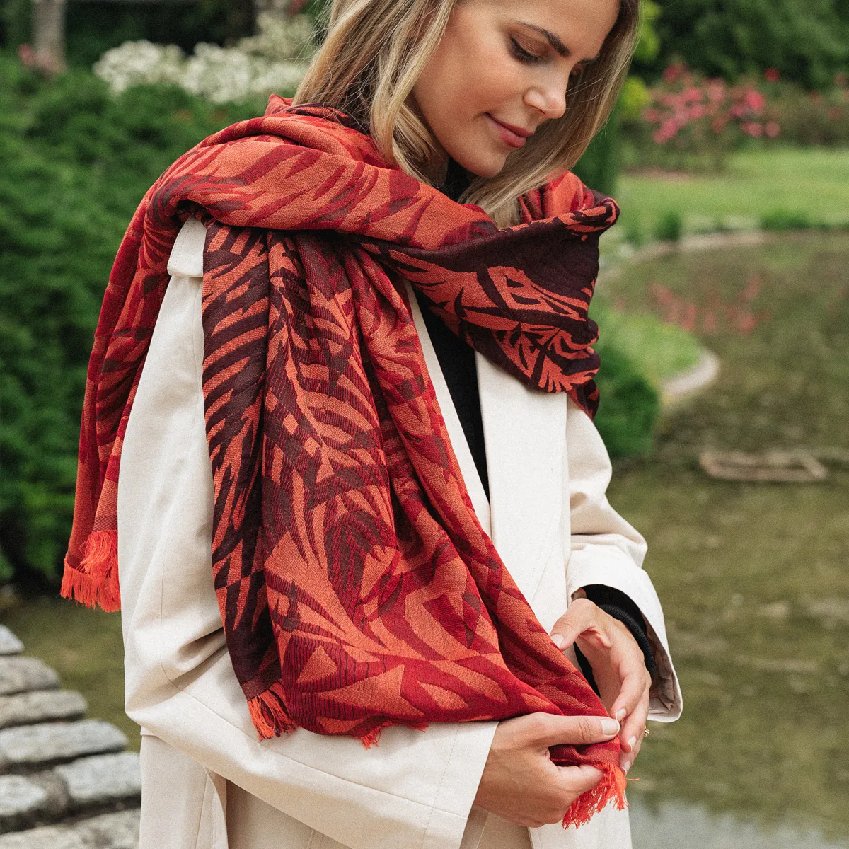 ETOLE LAINE ROUGE - FASCINE