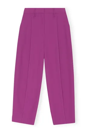Ganni - Summer Suiting Relaxed Pleated Pants