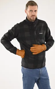 Gants cuir homme cognac Hestra - La Canadienne - Accessoires Cuir Cognac