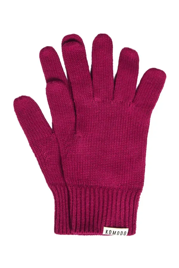 Gants en coton biologique Cerise - City