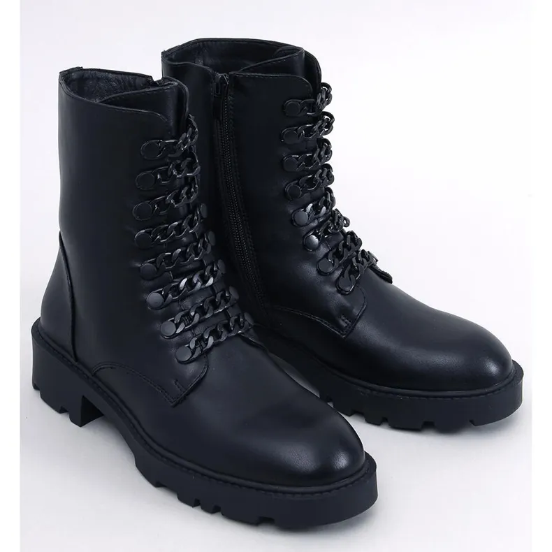 Habber Bottes de travail noires le noir