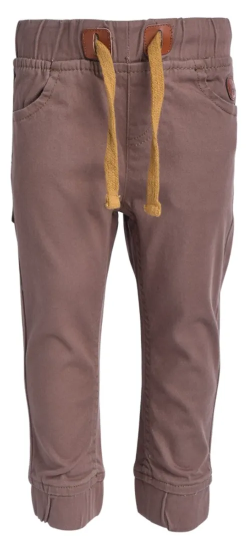 L&P Jogger Pants Sand Brown Kids