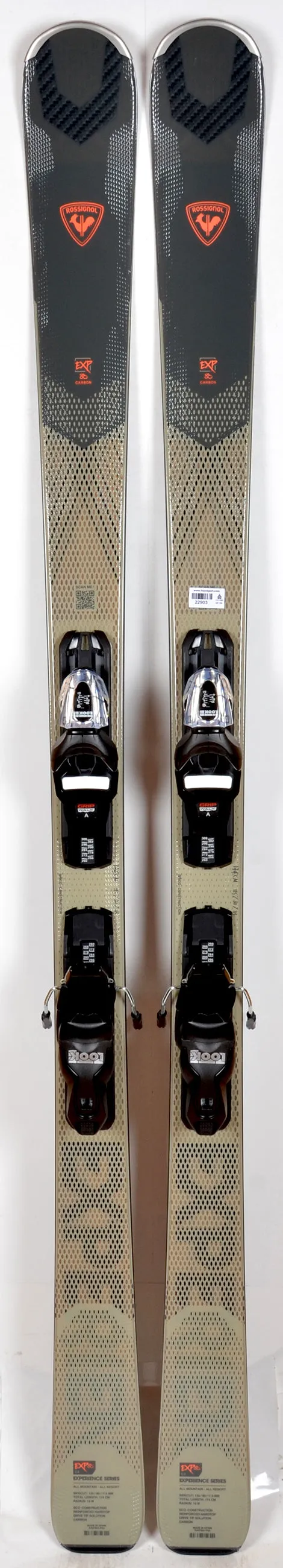 Pack neuf skis Rossignol EXPERIENCE 80 CARBON + Xpress 11 GW - neuf déstockage