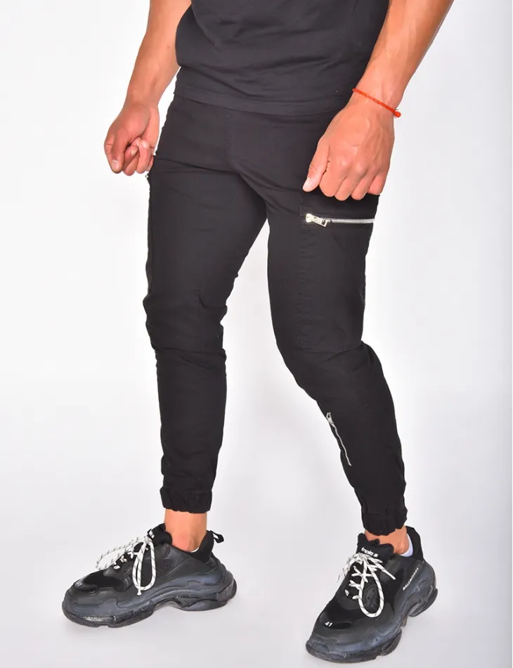 Pantalon cargo à poches / 42912 - JEANS INDUSTRY
