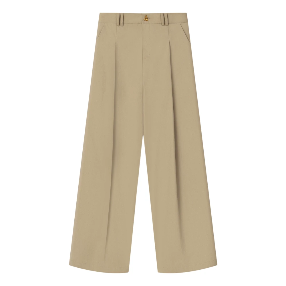 Pantalon Large en Coton pour Costume