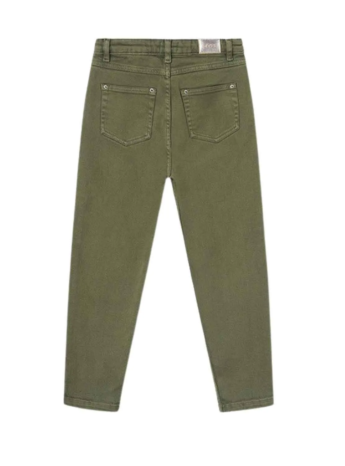 Pantalon Mayoral Sarga Slouchy Vert pour Fille