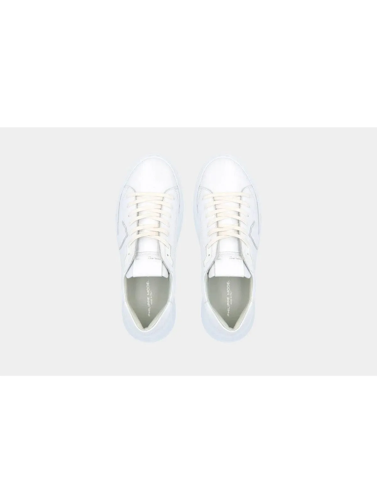 PHILIPPE MODEL Sneaker Homme Temple basse homme BTLU V001 Blanc
