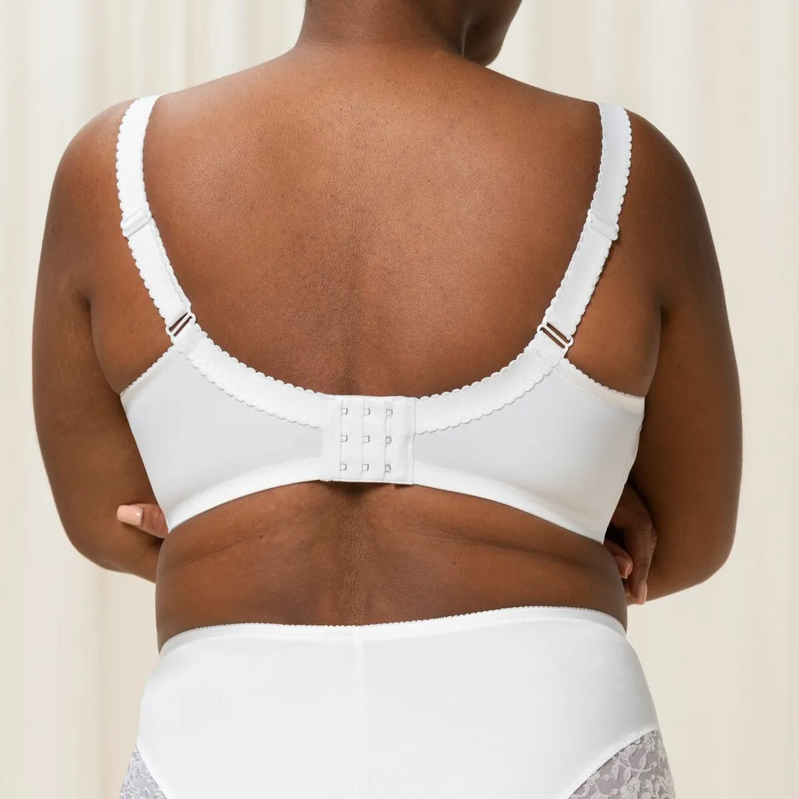 Soutien-Gorge Sans Armatures Blanc Delicate Doreen N | 3 Suisses