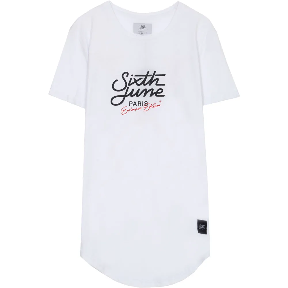 T-shirt anniversaire 10 ans blanc