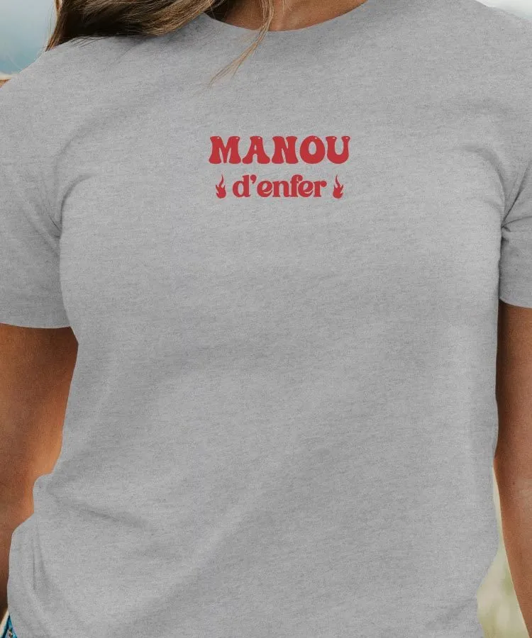 T-Shirt Manou d'enfer Pour femme
