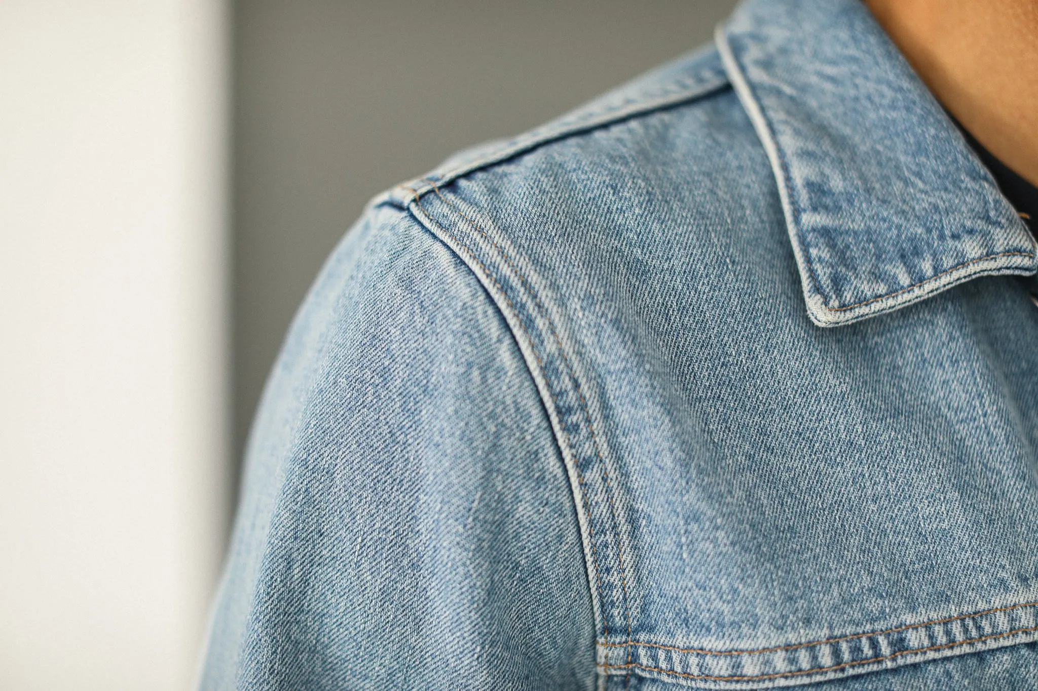 Veste Type II Denim Japonais Bleached