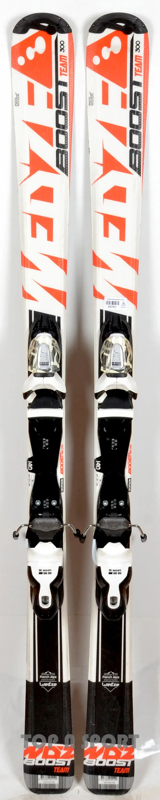 Wedze BOOST TEAM 300 (ROSSIGNOL) - skis d'occasion Junior